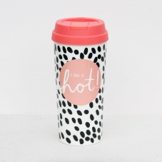 Caroline Gardner Rose Tinted Thermal Travel Cup